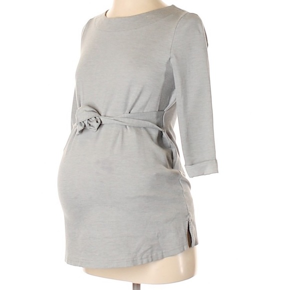 Ava maternity top, size XS light grey - Picture 4 of 5